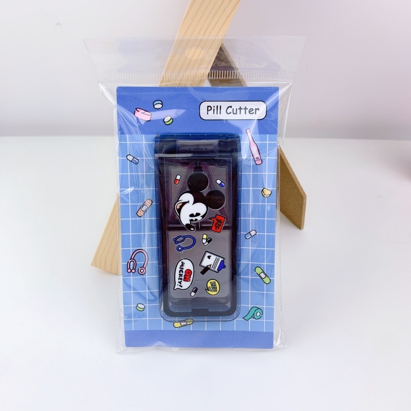 Kuromi i Stitch: prijenosna kutija za tablete s rezačem, slatka kutija za pohranu tableta