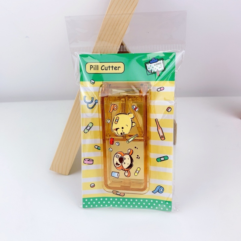 Kuromi i Stitch: prijenosna kutija za tablete s rezačem, slatka kutija za pohranu tableta