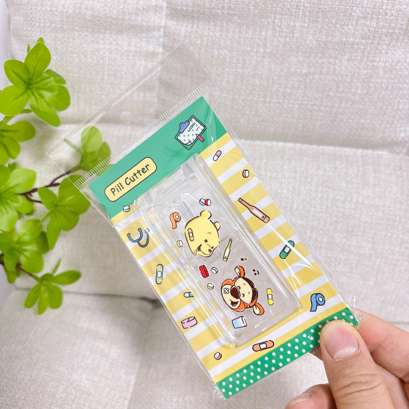Kuromi i Stitch: prijenosna kutija za tablete s rezačem, slatka kutija za pohranu tableta