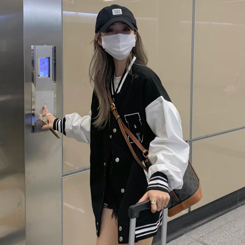 Ženska jaknica-cardigan s fleec podstavom u Chanel stilu, debela jakna za jesen-zimu 2022, korejski casual nišni dizajn, baseball stil