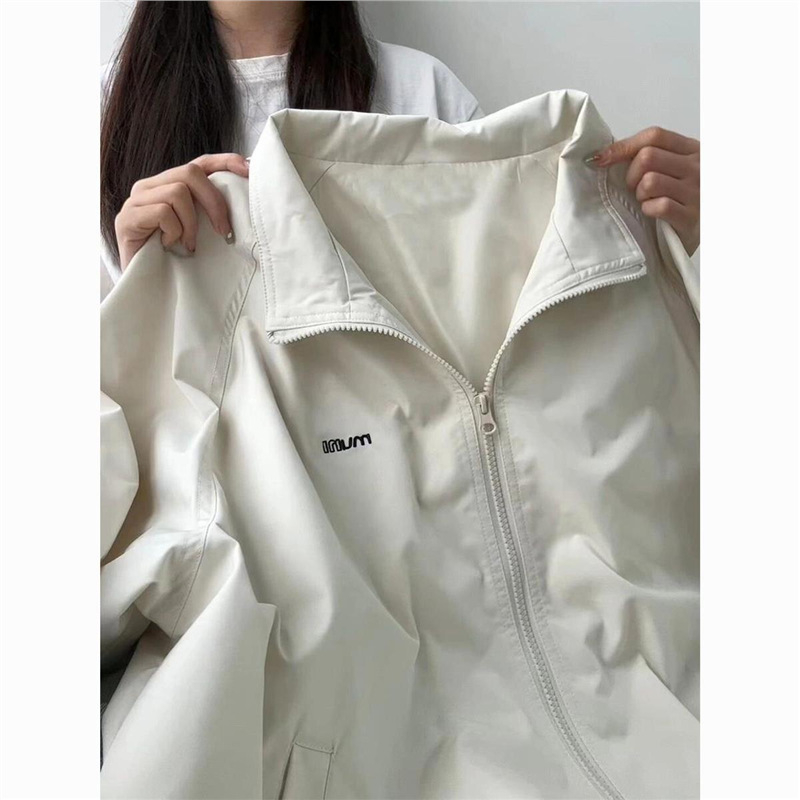 Ženska jakna s japanskim retro dizajnom, radna jakna za proleće i jesen, širok kroj, svestrana casual baseball jakna