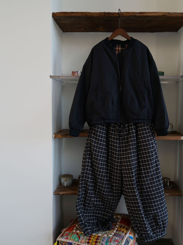 Originalna retro labava jednobojna pamuk jakna s bejzbolskim ovratnikom, prešivena, patchwork - W25346