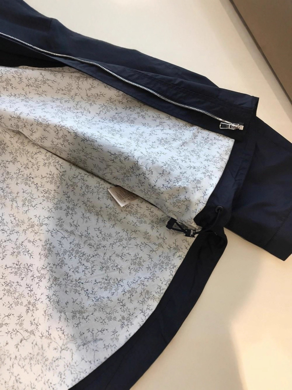 Korejska Plava: ženska vjetrovka i vodootporna jakna s kapuljačom, opuštena silueta, tkanina od šarenih vlakana, casual stil – G090914