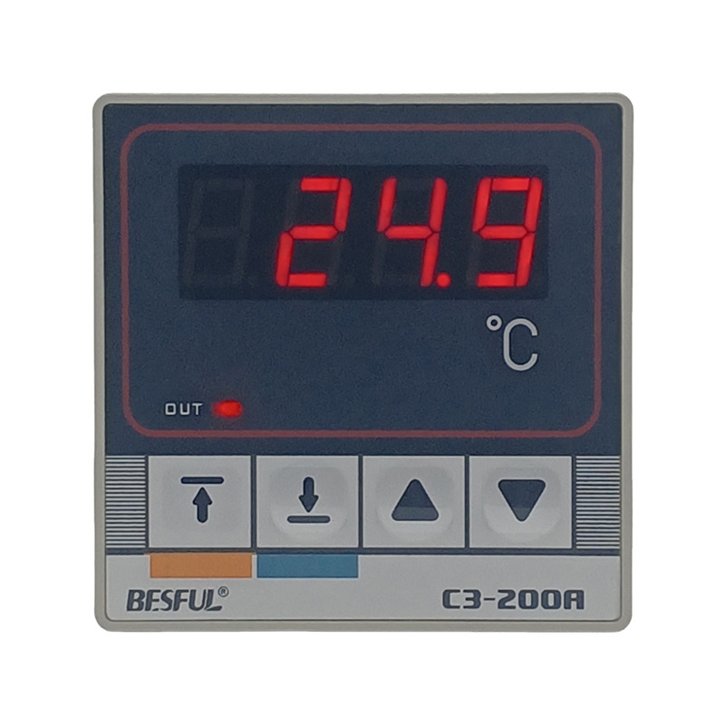 C3-200A+ Solarni regulator temperature s gornjom i donjom granicom, digitalni prikaz i podešavanje temperature
