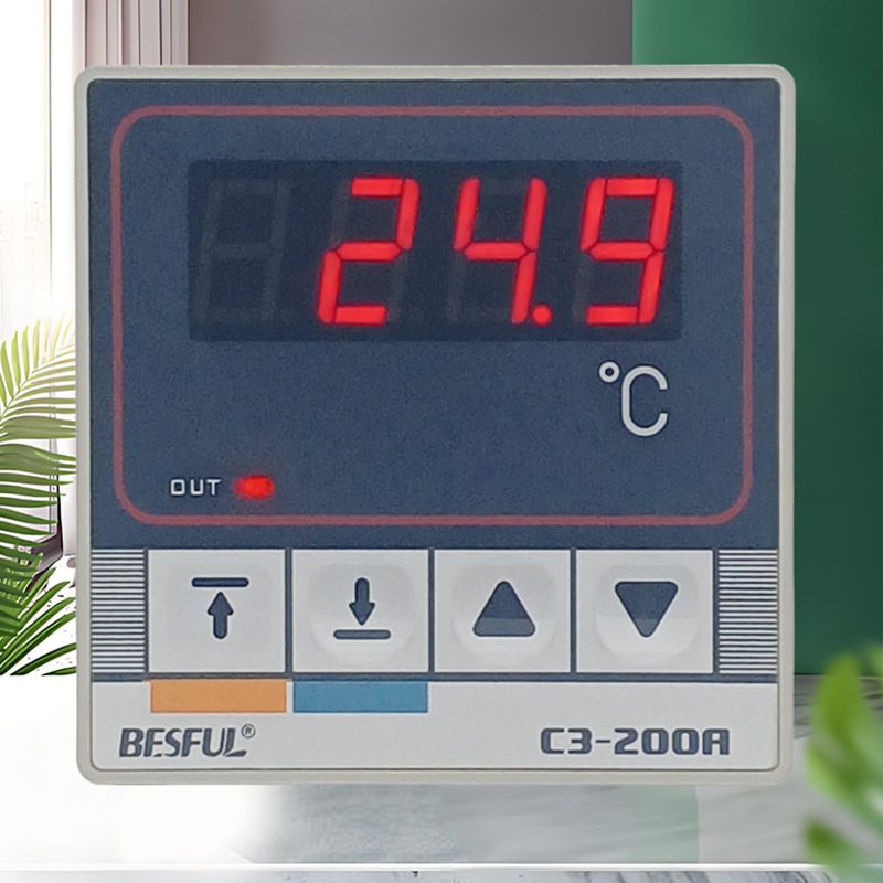 C3-200A+ Solarni regulator temperature s gornjom i donjom granicom, digitalni prikaz i podešavanje temperature