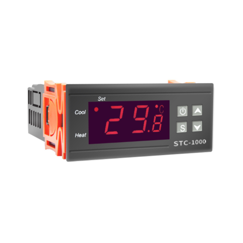 STC-1000 termostat s digitalnim zaslonom za kutiju za kućne ljubimce, 220V, podesiva temperatura