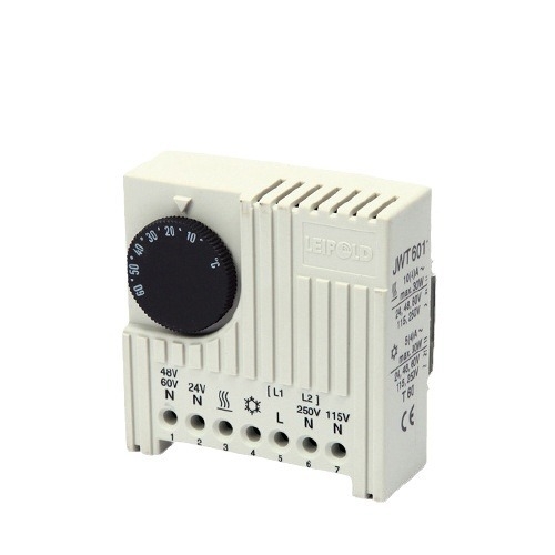 JWT6011 Upravljač temperature i vlage za ormarić, montaža na tračnicu, 24V