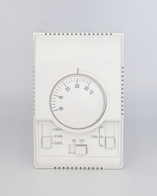 Središnji regulator temperature klimatizacije, mehanički okretni termostat s dvostrukim trostupanjskim postavkama