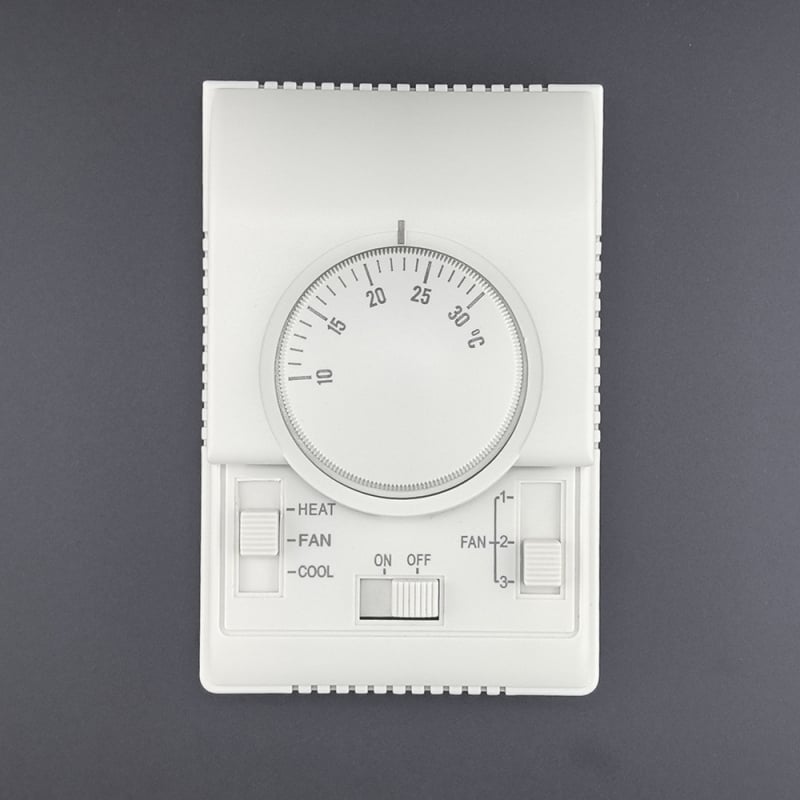Središnji regulator temperature klimatizacije, mehanički okretni termostat s dvostrukim trostupanjskim postavkama