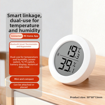 Bluetooth merací modul teploty a vlhkosti pre domáce použitie, diaľkové zaznamenávanie zmien teploty a vlhkosti cez mobilnú aplikáciu