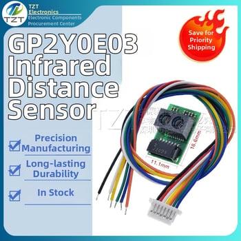 GP2Y0E03 IR senzor na meranie vzdialenosti, modul s výstupom I2C, vysoká presnosť