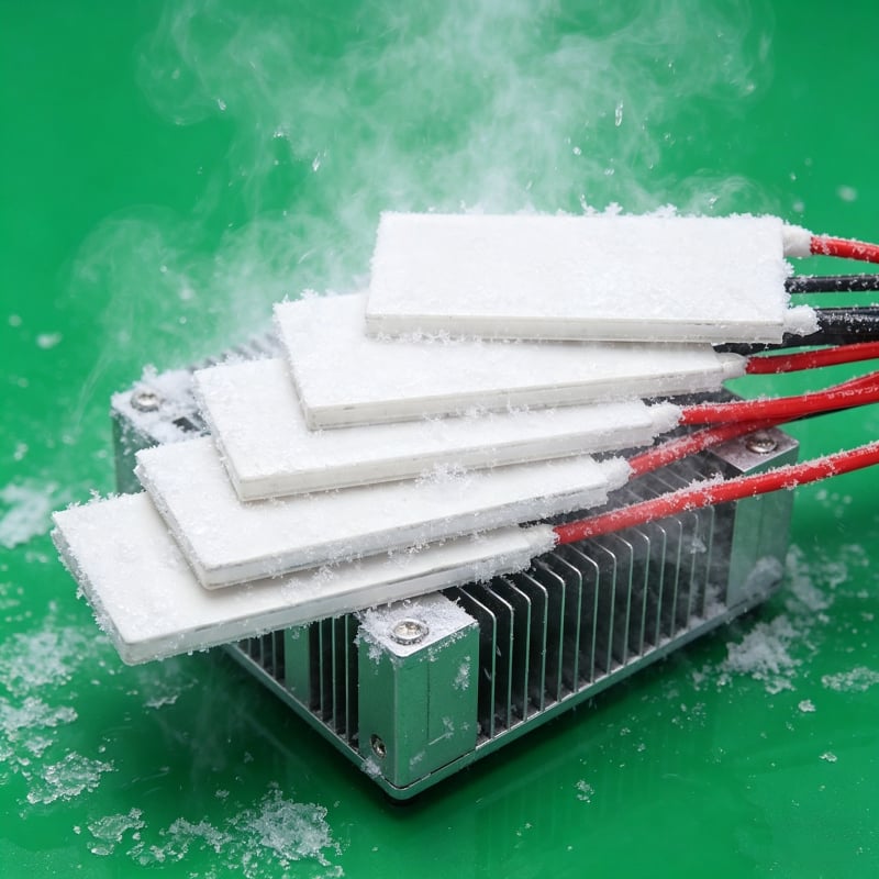TEC1-06308 термоелектрически охлаждащ модул, 6V 8A, дълъг лентов формат, 20x40 мм, голяма температурна разлика
