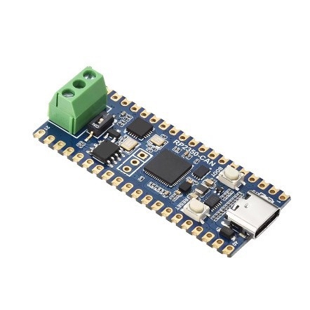 Raspberry Pi Pico2 RP2350A razvojna pločica s CAN kontrolerom XL2515 i MicroPython