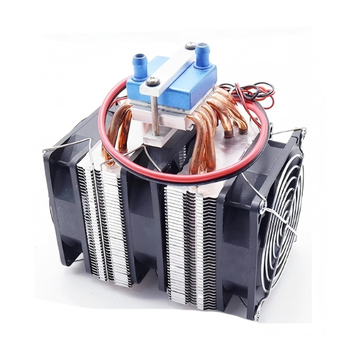 Haihua 180W полупроводников охладителен комплект за малки аквариуми, 12V, 10–30 л, охладител с контрол на температурата