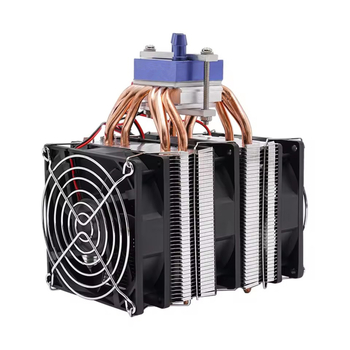Haihua 180W полупроводников охладителен комплект за малки аквариуми, 12V, 10–30 л, охладител с контрол на температурата