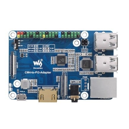 CM4 na 3B proširena ploča s interfejsom kompatibilna s Raspberry Pi 3B+