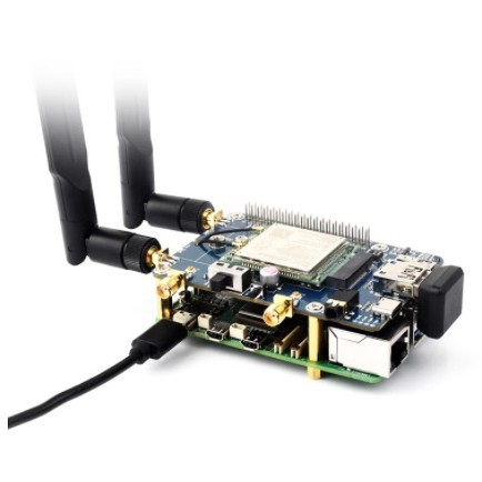 Proširena ploča Raspberry Pi 4G, SIM7600G-H, M.2 modul, Global GNSS višefrekvencijski, visoka brzina