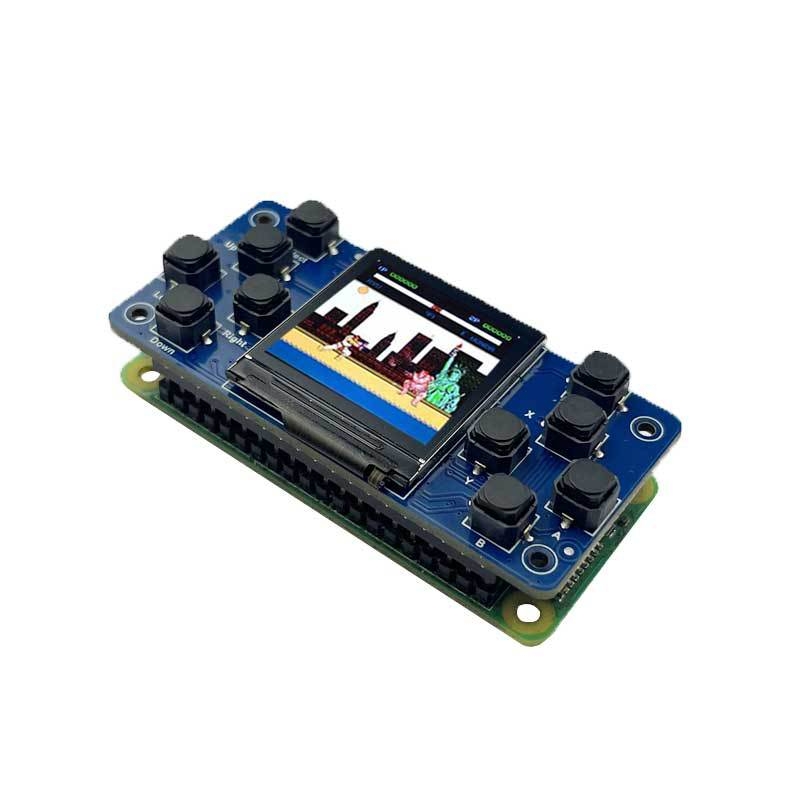 Raspberry Pi 1,3-инчов LCD дисплей за Zero 2W, 3B, 4B, Pi 5, RP2040 PiZero