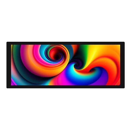 Weixue 9,3-inčni IPS LCD dodirni ekran za kućište računala – sekundarni zaslon, kompatibilan Raspberry Pi 5