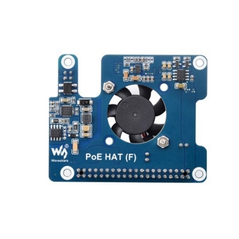 Proširena ploča PoE HAT za Raspberry Pi 5 s ugrađenim ventilatorom za hlađenje