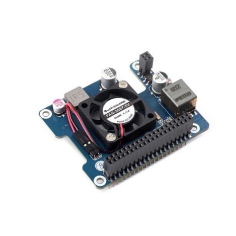 Proširena ploča PoE HAT za Raspberry Pi 5 s ugrađenim ventilatorom za hlađenje