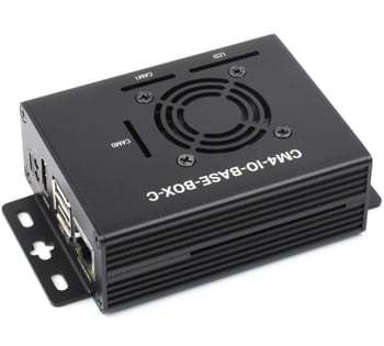 CM4-IO-BASE-BOX-C Raspberry Pi Compute Module Mini Host s ugrađenom Micro Snow IO pločom – HDMI 4K, Gigabit Ethernet, 40-pin GPIO, dvostruke MIPI-CSI kamere, LCD sučelje
