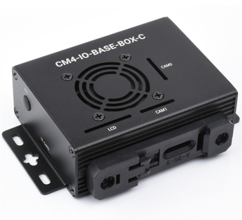 CM4-IO-BASE-BOX-C Raspberry Pi Compute Module Mini Host s ugrađenom Micro Snow IO pločom – HDMI 4K, Gigabit Ethernet, 40-pin GPIO, dvostruke MIPI-CSI kamere, LCD sučelje