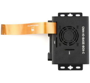 CM4-IO-BASE-BOX-C Raspberry Pi Compute Module Mini Host s ugrađenom Micro Snow IO pločom – HDMI 4K, Gigabit Ethernet, 40-pin GPIO, dvostruke MIPI-CSI kamere, LCD sučelje
