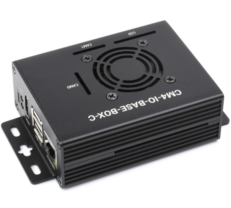 CM4-IO-BASE-BOX-C Raspberry Pi Compute Module Mini Host s ugrađenom Micro Snow IO pločom – HDMI 4K, Gigabit Ethernet, 40-pin GPIO, dvostruke MIPI-CSI kamere, LCD sučelje