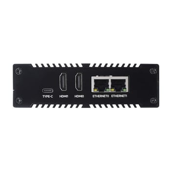 Raspberry Pi CM4 višenamjenski NAS poslužitelj s dvostrukim SSD utorima i dvostrukim gigabitnim portovima 4G