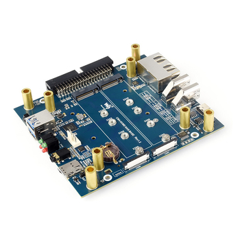 Raspberry Pi CM4 višenamjenski NAS poslužitelj s dvostrukim SSD utorima i dvostrukim gigabitnim portovima 4G