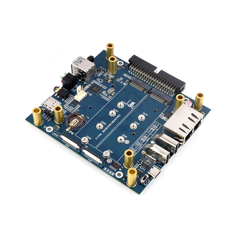 Raspberry Pi CM4 višenamjenski NAS poslužitelj s dvostrukim SSD utorima i dvostrukim gigabitnim portovima 4G