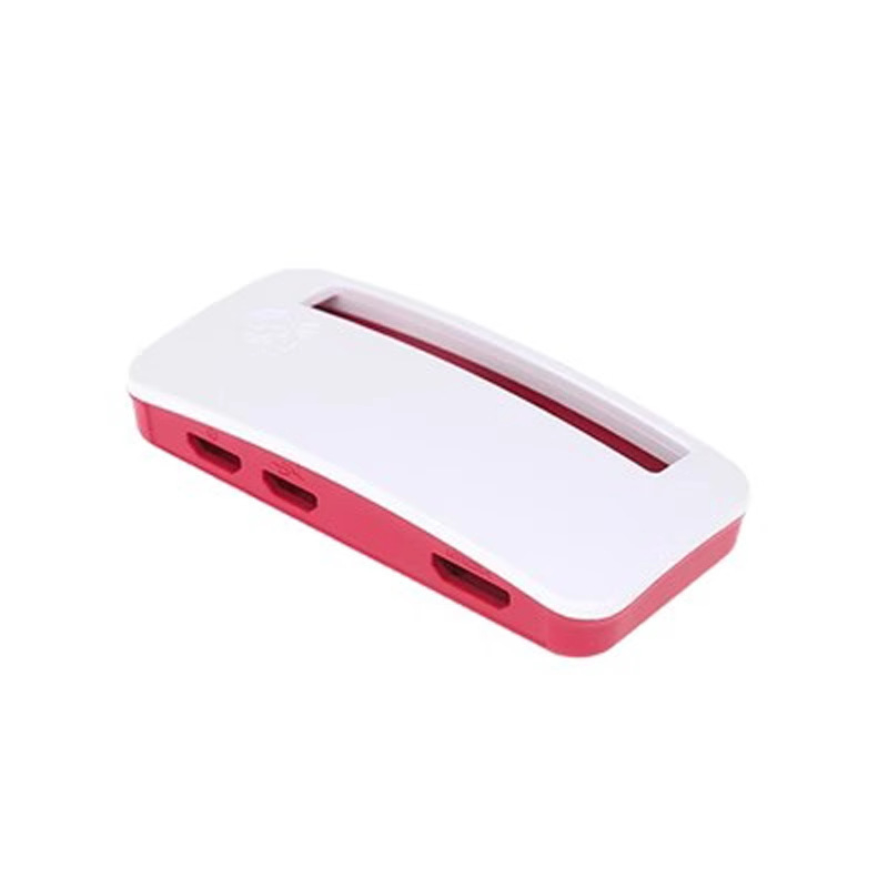 Оригинален корпус за Raspberry Pi Zero / Zero 2W, прахоустойчив, червено-бял, марка Lixing
