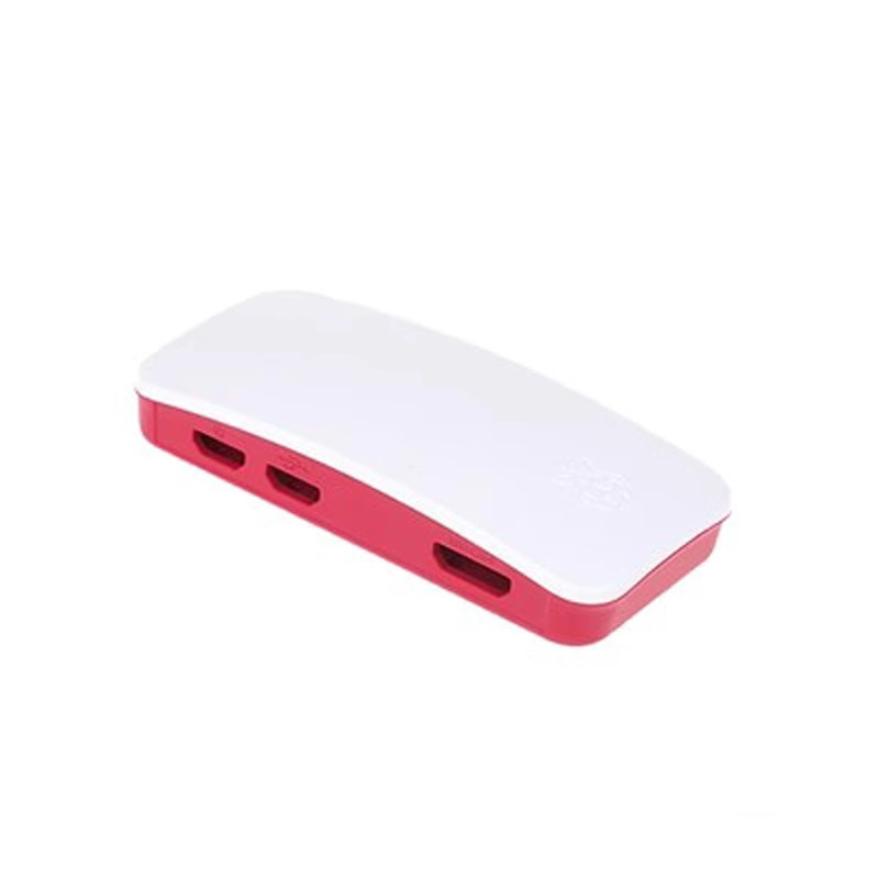 Оригинален корпус за Raspberry Pi Zero / Zero 2W, прахоустойчив, червено-бял, марка Lixing