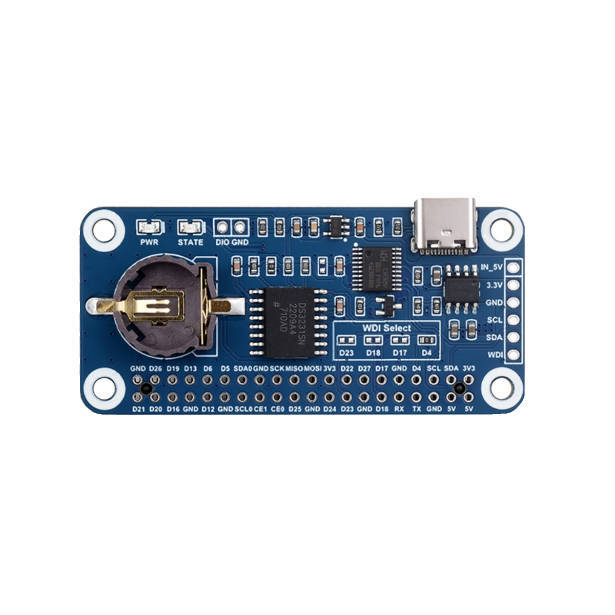 Raspberry Pi 4 RTC watchdog разширителна платка, модул тип B, високопрецизен DS3231SN часовник чип