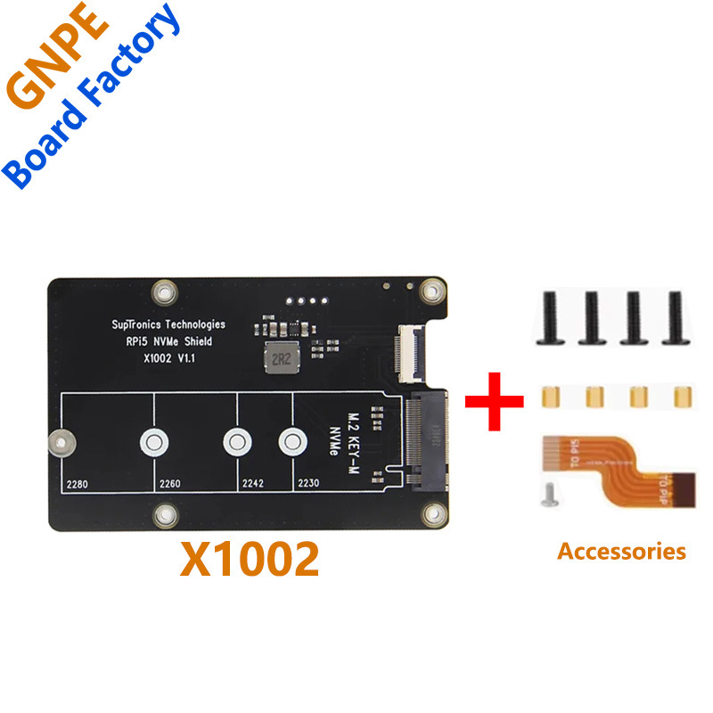 X1002 Κάρτα επέκτασης SSD PCIe σε M.2 NVMe, 2280