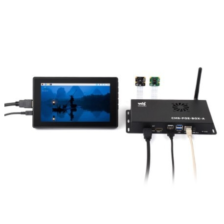 Raspberry Pi CM5 matična ploča IO proširenje s PoE za Compute Module 5