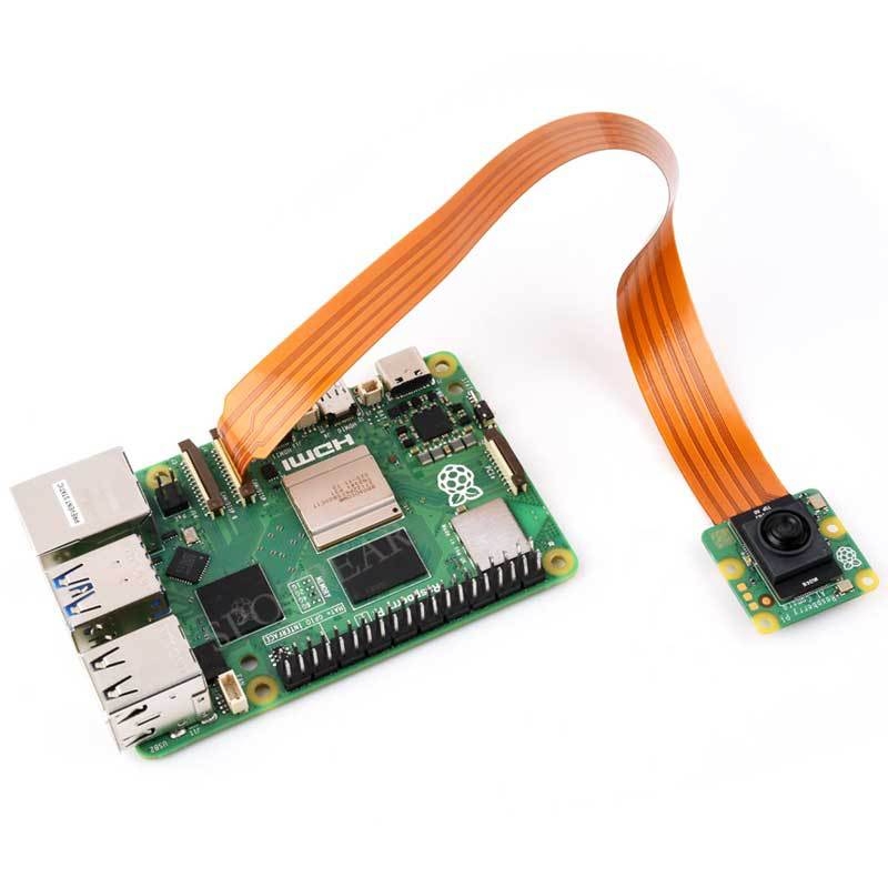 Raspberry Pi AI kamera s IMX500 12 MP i integriranim RP2040