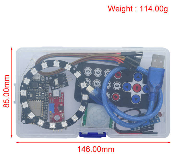 Novi LED set za LED prsten i traku za Arduino ESP8266