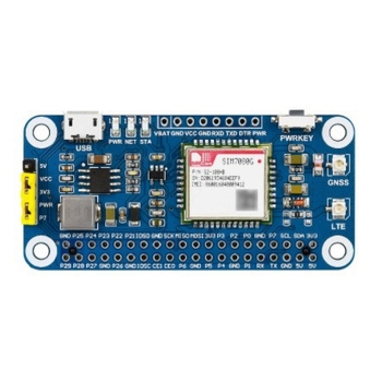 Proširena ploča Raspberry Pi 4 SIM7080G za IoT NB-IoT EMTC GNSS