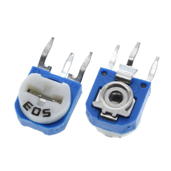 RM063 pachet vertical cu potențiometru reglabil albastru și alb, 13 variante, câte 5 bucăți fiecare, lot mixt de mostre