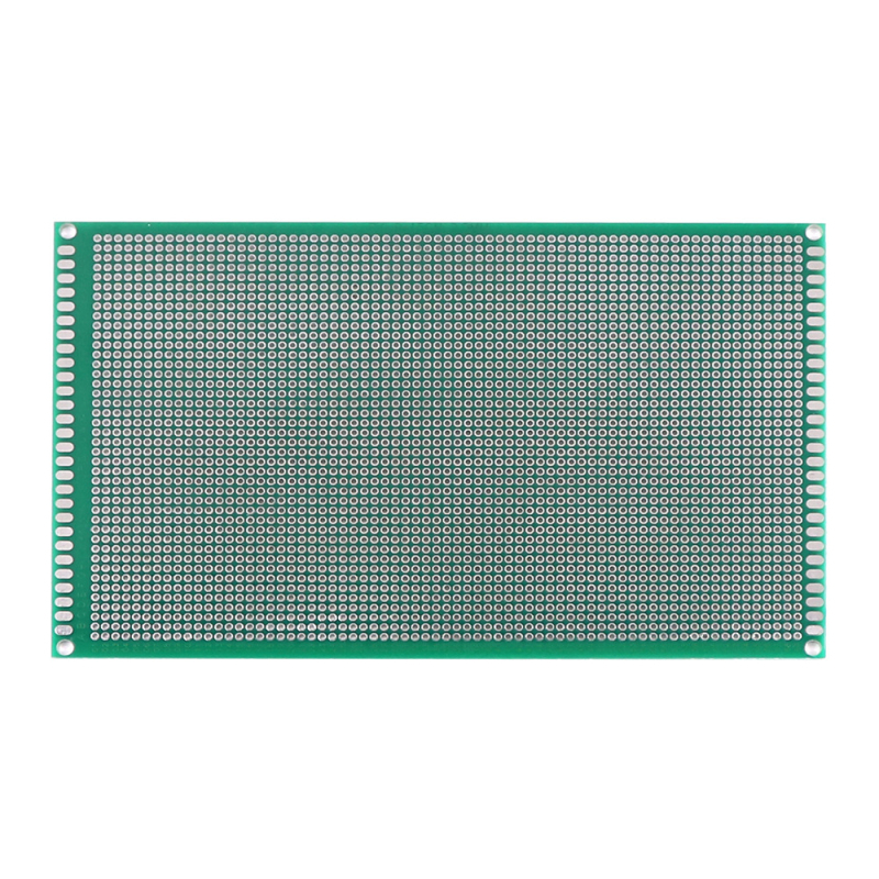 KHX dvostruka FR-4 perforirana prototipska pločica, 10×15 cm, tinov premaz