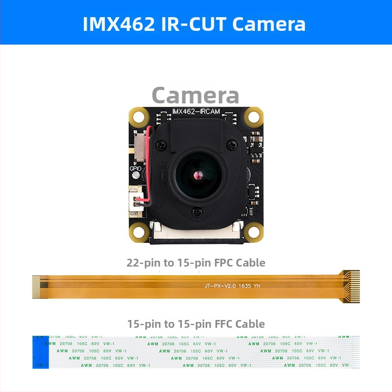 Raspberry Pi 5/4B IMX462 Starlight Κάμερα, 2 MP, IR-CUT Νυχτερινή Όραση, Μοντέλο Κάμερας