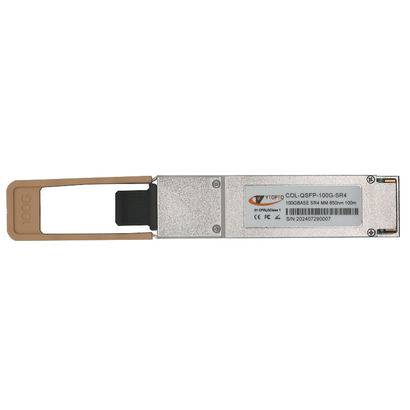 100G QSFP28 SR4 multimodulni optički modul, 100 m, 850 nm, 100 Gb/s