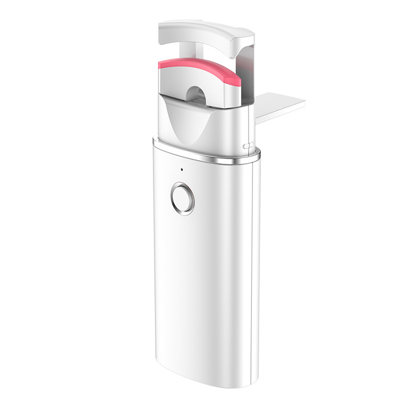 Moonsiti Sq-0401 Ondulator electric pentru gene, încălzire, reîncărcabil, cu mod pentru ochi, fără a strânge pielea
