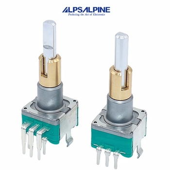 ALPS EC11EBB24C03 encodor rotativ cu două axe, întrerupător de apăsare, 30 poziții, 15 pulsații