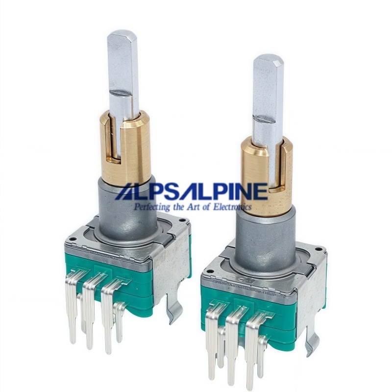 ALPS EC11EBB24C03 encodor rotativ cu două axe, întrerupător de apăsare, 30 poziții, 15 pulsații