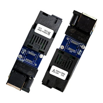 Gigabitni optičko-električni transceiver sa SC sučeljem, jednovlakno vlakno, PCBA 100RJ45 100/1000 Mbps, mini matična ploča
