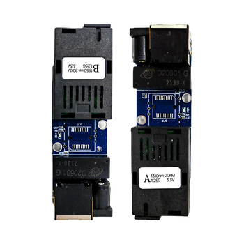 Gigabitni optičko-električni transceiver sa SC sučeljem, jednovlakno vlakno, PCBA 100RJ45 100/1000 Mbps, mini matična ploča