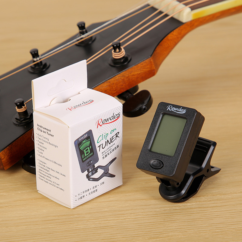 Rudson visokokvalitetni električni tuner za gitaru i violinu